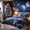 Comment créer une déco astronaute dans une chambre ?