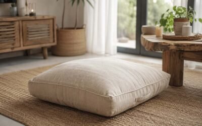 Coussin de sol : comment bien le choisir pour un intérieur confortable et modulable ?